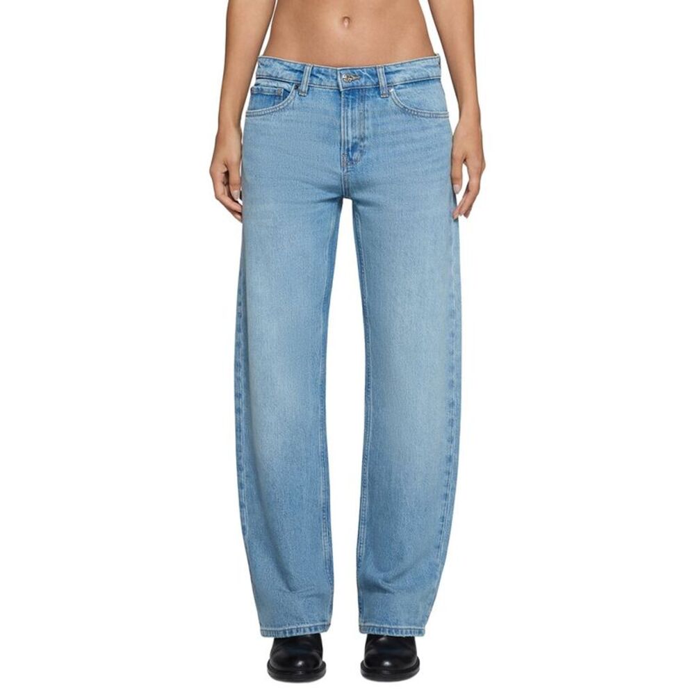 Eb Denim Womens Alida Loose Bowed Jean